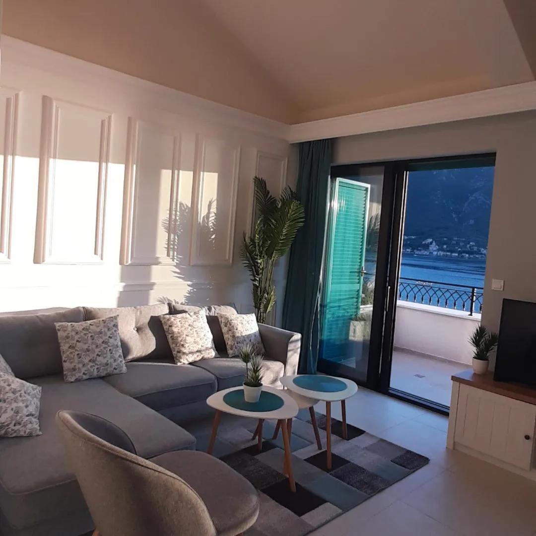 Apartments Boka Blue Dobrota Kotor Kültér fotó