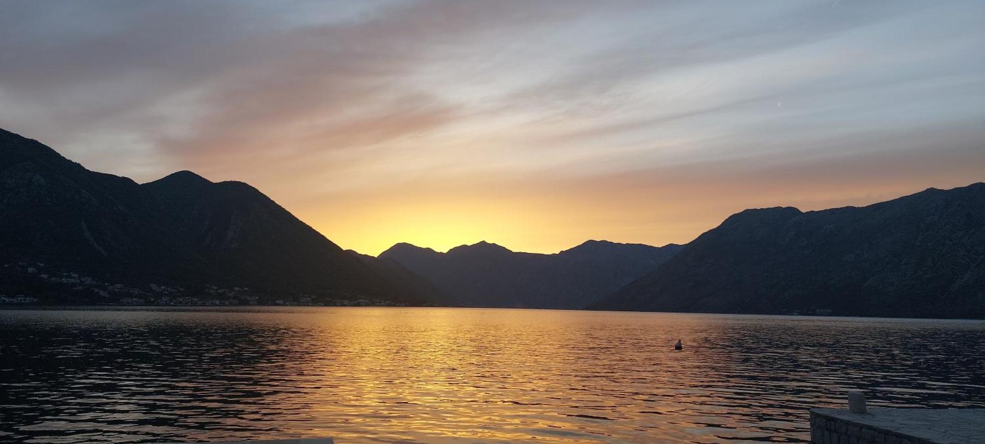 Apartments Boka Blue Dobrota Kotor Kültér fotó