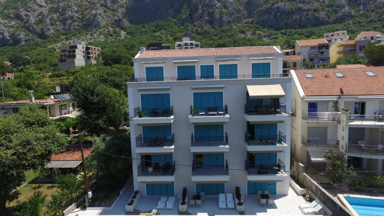 Apartments Boka Blue Dobrota Kotor Kültér fotó